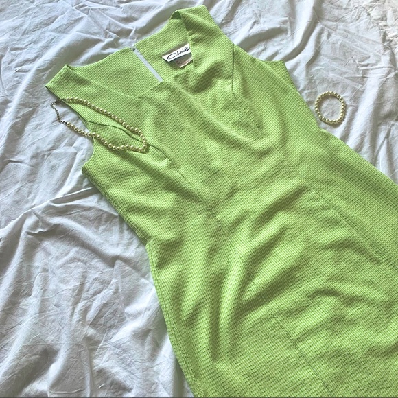 Vintage Gingham Print Summer Dress - Picture 4 of 4